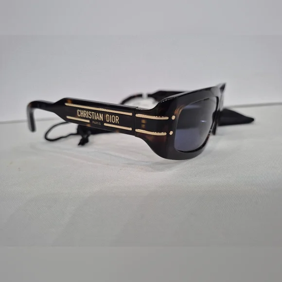 DIOR Womens Sunglasses, Dior Signature S9U, Tortoise Shell Sunglasses, Authentic - Picture 3 of 8